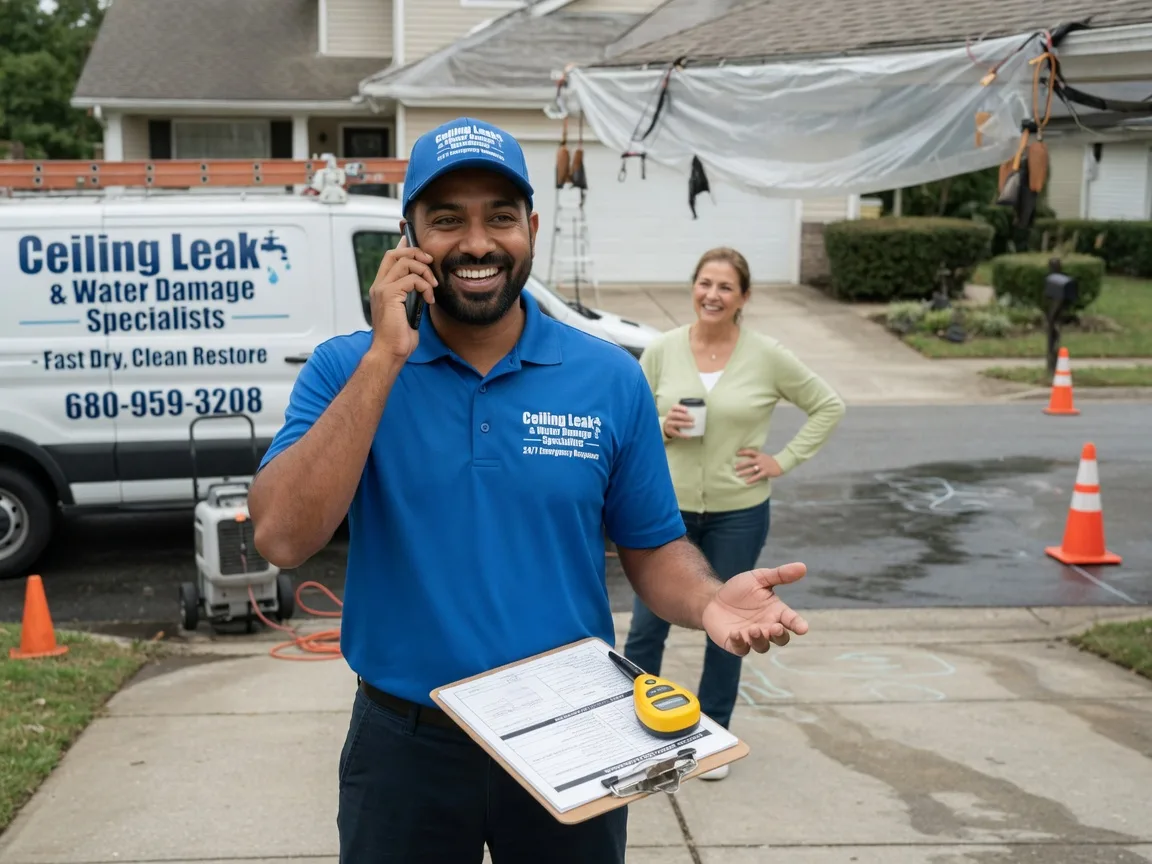 Ceiling Leak Cleanup Killeen, TX FAQs
